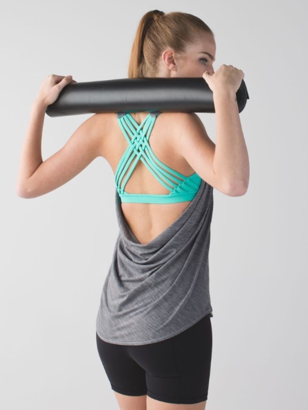 lululemon athletica Wild Tank - Heathered State/Bali Breeze